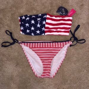 american flag bikini